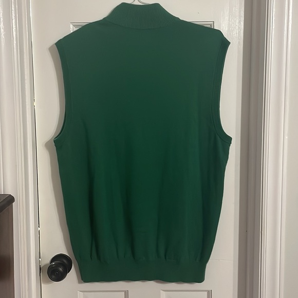 Polo Vest - Polo Golf - medium - quarter zip green vest - Picture 6 of 7